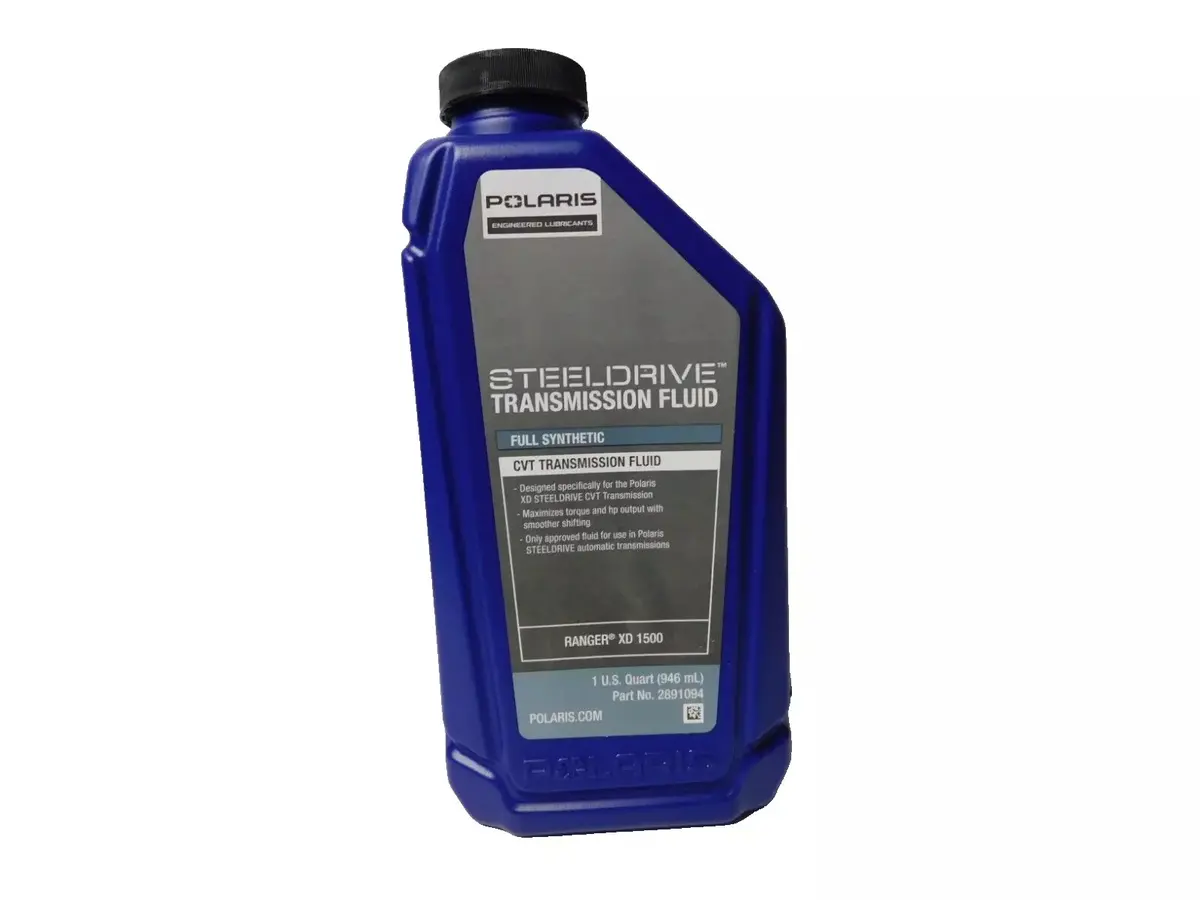 2024-2025 Polaris Ranger Xd 1500 Crew Oem Steeldrive Cvt Transmission Fluid 2891094 2