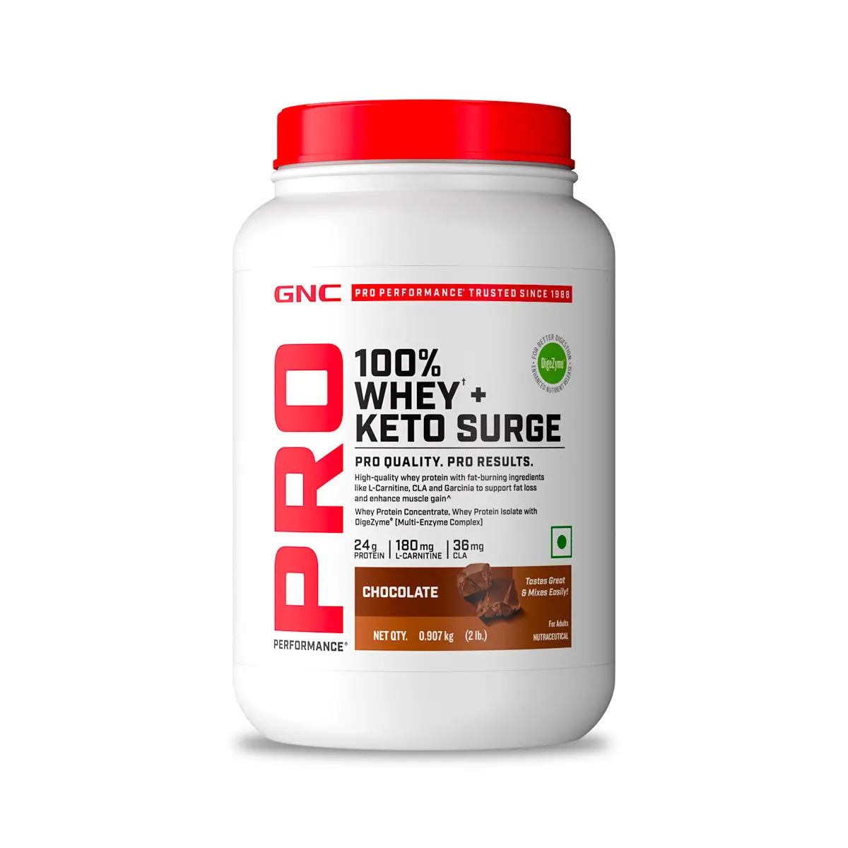 Gnc 100% Whey + Keto Surge 1
