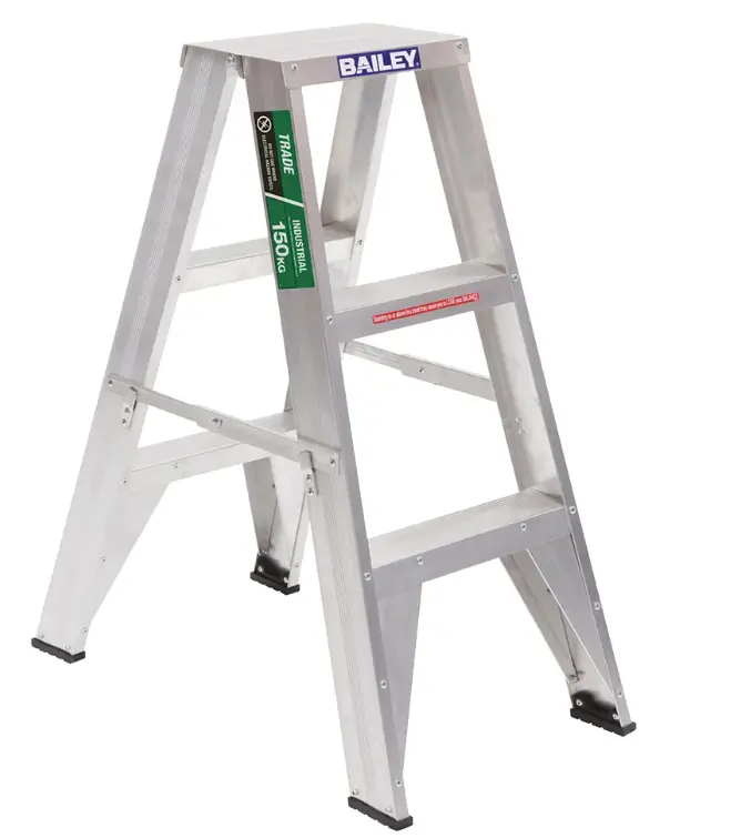 Bailey Trade Double Sided 3 Step Stepladder 0.9M 150Kg  Fs13428 1