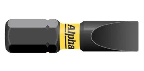 Alpha Thundermax Slot Sl6 X 25Mm Insert Bit Card Of 2 Csl625sm 1