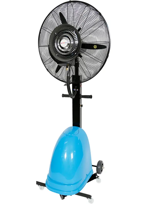 Tqb Workshop Pedestal Fan Misting 650Mm 1182T 1