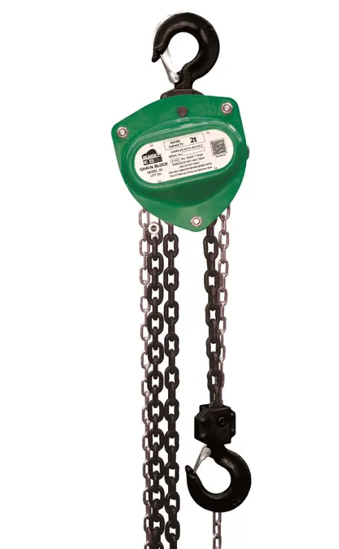Beaver 3S Chain Block 2000Kg X 3Mtr 503203 1