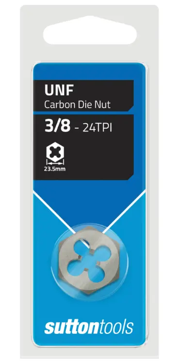 Sutton Die Nut M446 Unf 3/8"-24Tpi M4460953 1