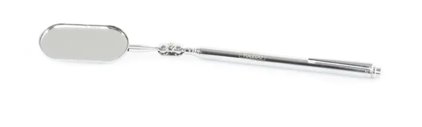 Toledo  Inspection Mirror Telescopic Pocket Oval 301011 1