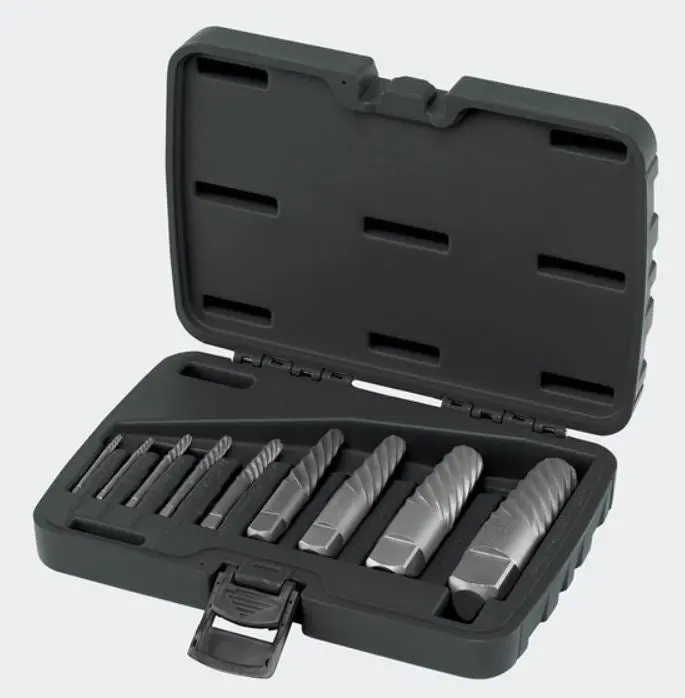 Toledo Screw Extractor Set  Heavy Duty 9 Pc 301535 1