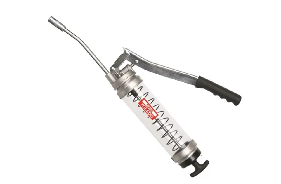 Toledo Clear Canister Grease Gun  Lever Type 450G 305100 1