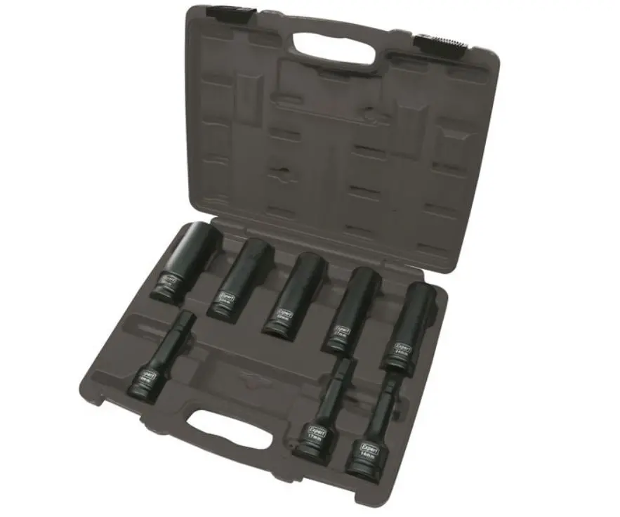 Toledo Wheel Hub Nut Tool 8 Piece Set 3/4”311017 1