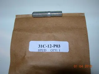 Stud, Exhaust - .3125-18 - 1.5" Long - .003 Os 1