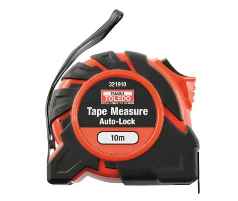 Toledo Measuring Tape 10M X 27Mm 321910 1