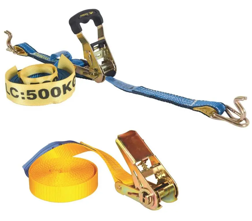 Beaver Hand Ratchet & Strap 25Mm X 5M  Lc 500Kg 349025Rb 1