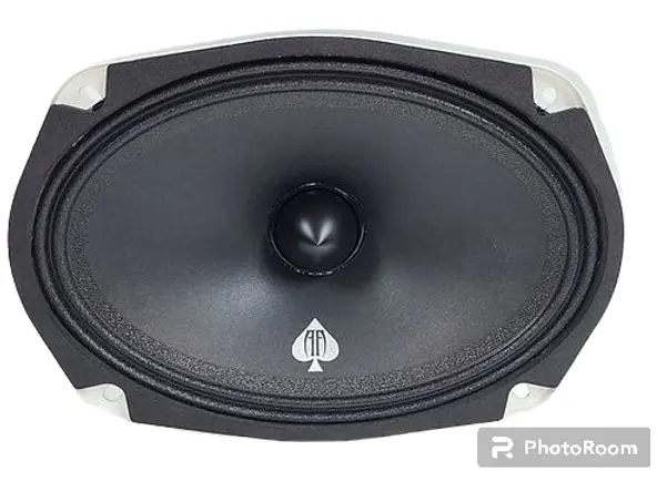 Audio Ace Diamond 6X9" 150W Rms 4-Ohm Pair Car Audio Midrange Speaker Mid 1