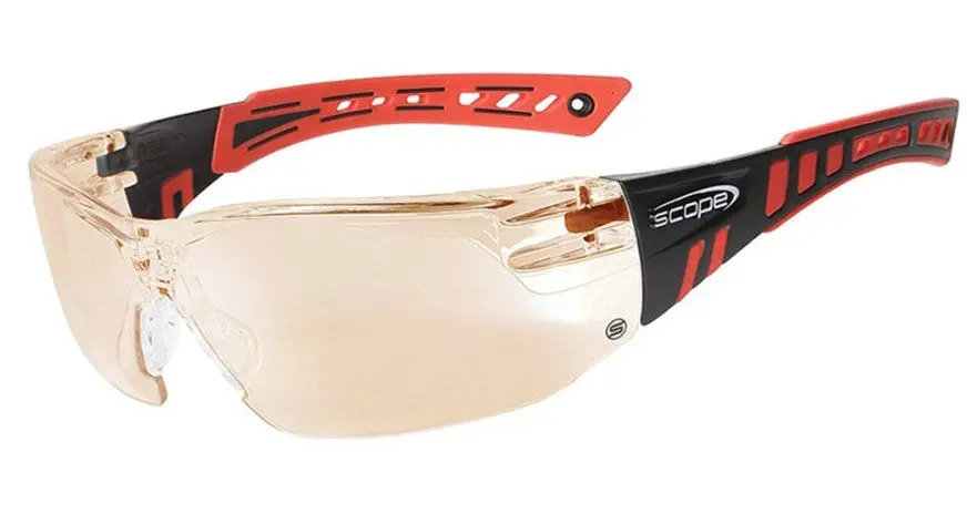 Speed Red/Black Frame Af/As Eclipse Lens Safety Glasses 360Re 1