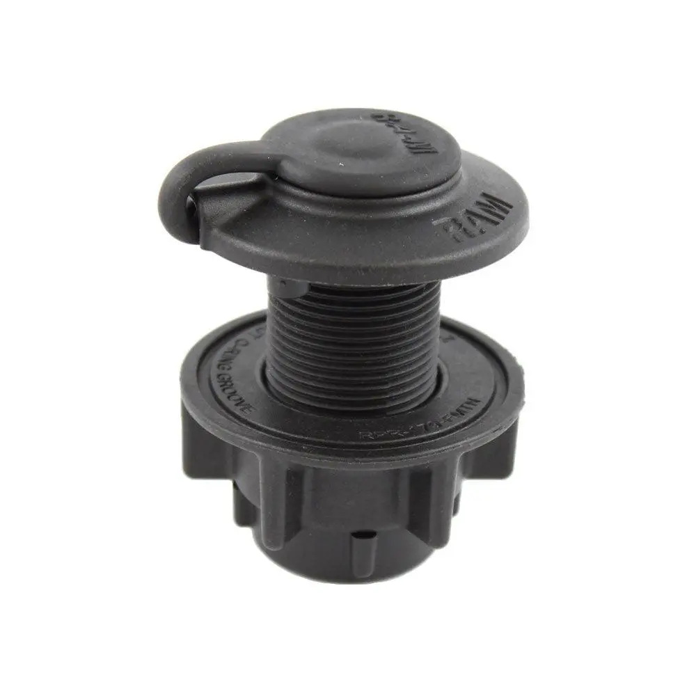 Ram Mount Ram Rod Round Flush Base For Spline Posts [Ram-114Fmtu] 1