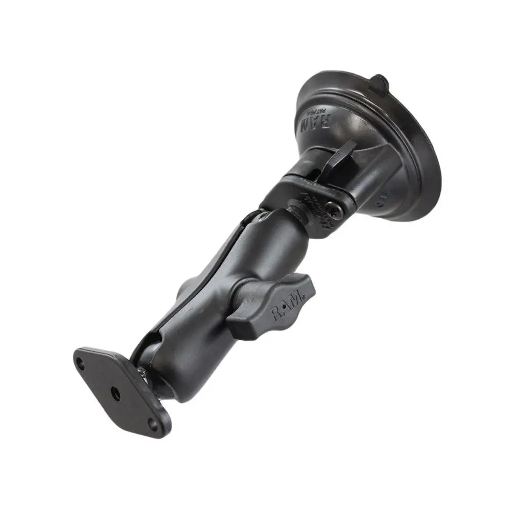 Ram Mount Base Suction Mount Twist Lock - Requires Ram Cradle [Ram-B-166U] 1