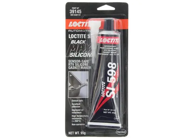 Loctite  Si 598 Black Maxx  Silicone  95Gm Si-598-095G/Loctite 1