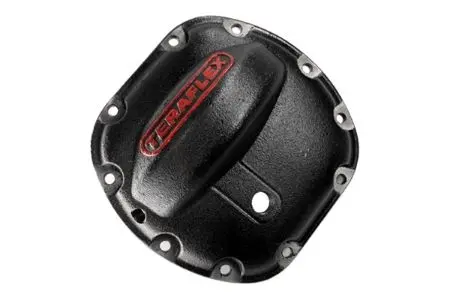 Teraflex Heavy Duty Front Differential Cover Kit - Black For Jeep Dana 30 1