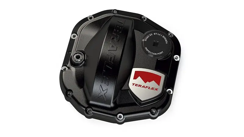 Teraflex Dana 35 Advantek (M200) Rear Hd Differential Cover Fits '18+ Jeep Wrangler Jl / Jlu 1
