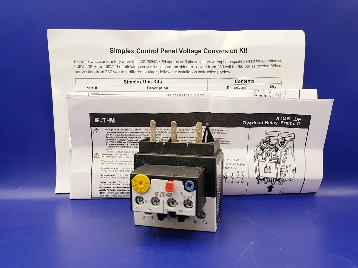 Ten011728: Kit,Scp Conversion,460V/3Ph,10Hp 1