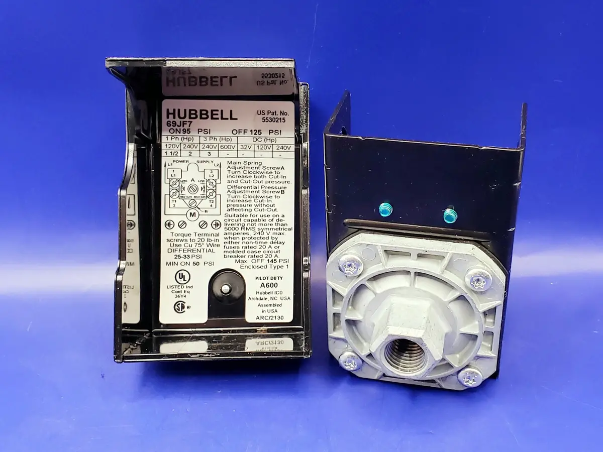 69Mb795125: Switch-Pressure 95-125 W/O Unloader 1