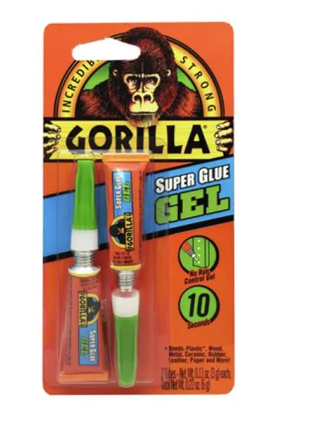 Gorilla Superglue Gel 3Gm 2 Pack Gg41025 1