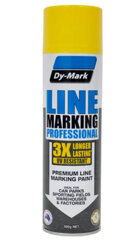 Dy-Mark Line Marking Professional Yellow Aerosol 41025005 1