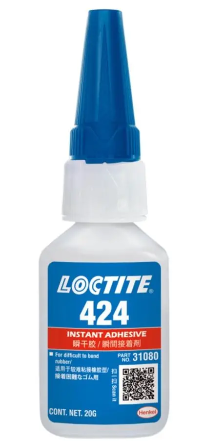 Loctite 424 Instant Adhesive Epdm/Sbr Rubber  25Ml Bottle 424-025Ml/Loctite 1