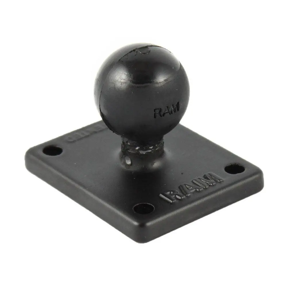 Ram Mount Square 2" X 1.7" Base W/1" Ball [Ram-B-347U] 1