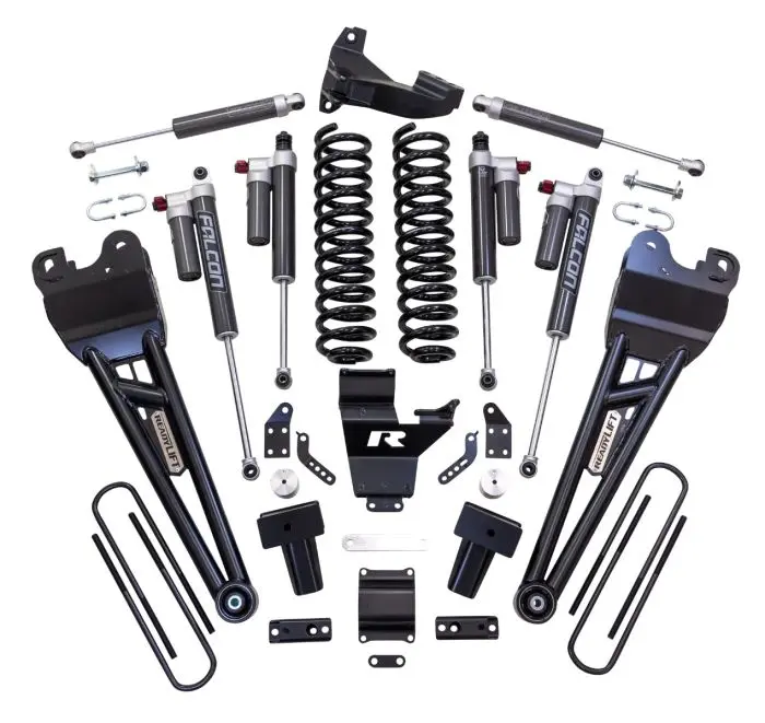 Readylift 4" Lift System Radius Arms Falcon 3.3 For '23-'26 Ford F250 F350 4Wd 1