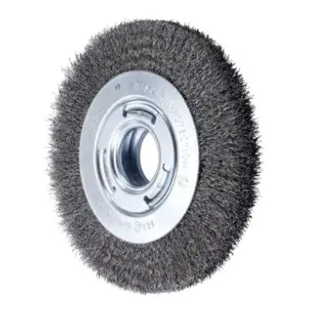Pferd Bench Wire Brush Wheel Dia. 150X25 Universal Bench Grinder Steel 43740015 1
