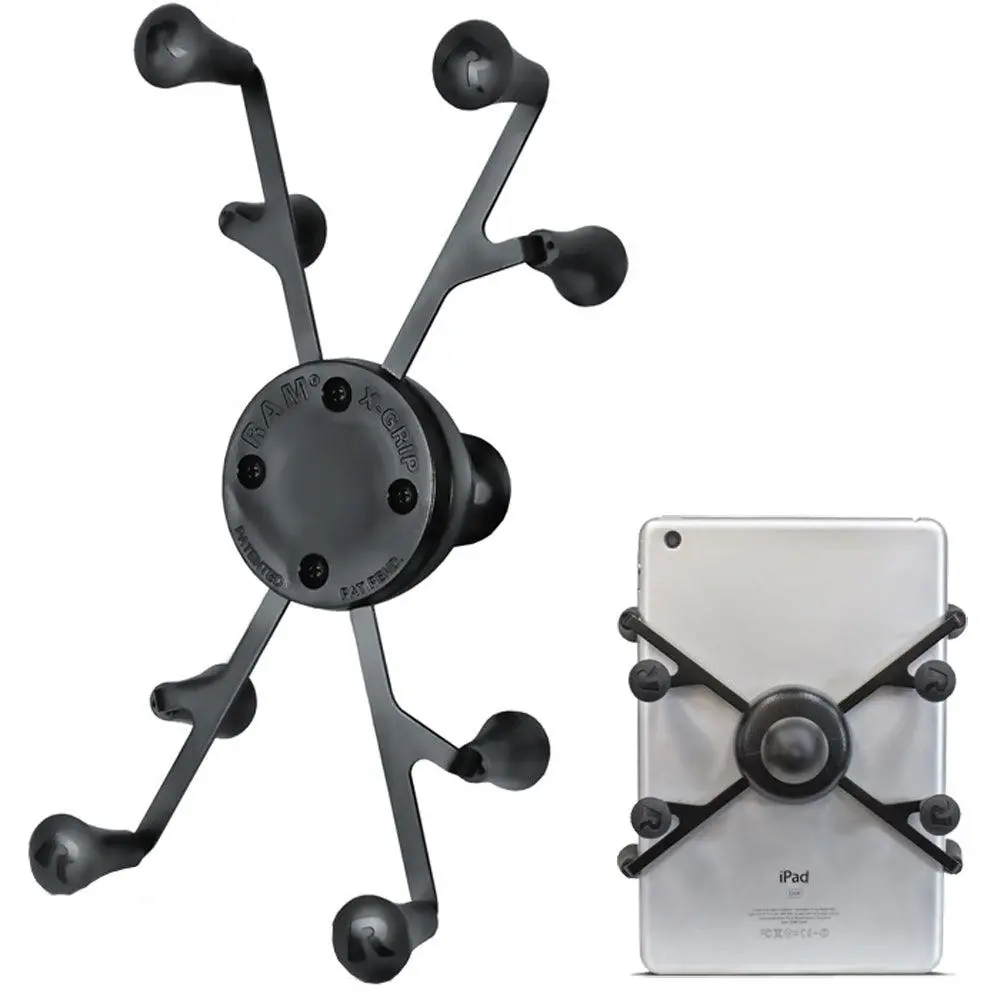 Ram Mount X-Grip Universal Tablet Holder W/1" Ball [Ram-Hol-Un8bu] 1