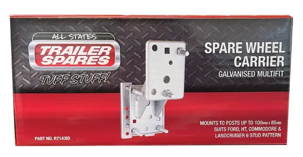 All States Trailers Spares Wheel Carrier Galvanised Multifit  R7143id 1