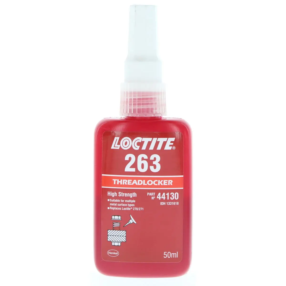 Loctite  263  Nutlock Threadlocker High Strength Red 50 Ml  263-050Ml/Loctite 1