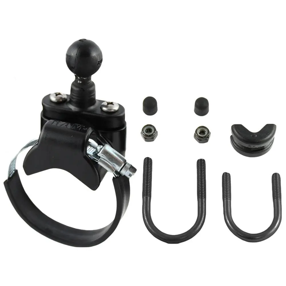 Ram Mount Atv/Utv Large Diameter Rail Mount W/1" Ball [Ram-B-231Z-2] 1