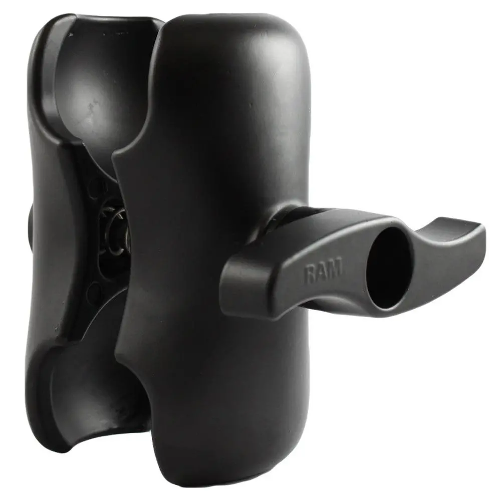 Ram Mount Double Socket Short Arm F/3-3/8" E Size Ball Base [Ram-E-201U-D] 1