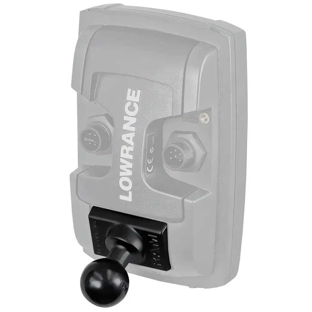 Ram Mount Quick Release Mount F/Lowrwance Mark & Elite 4 [Ram-B-202U-Lo11] 1