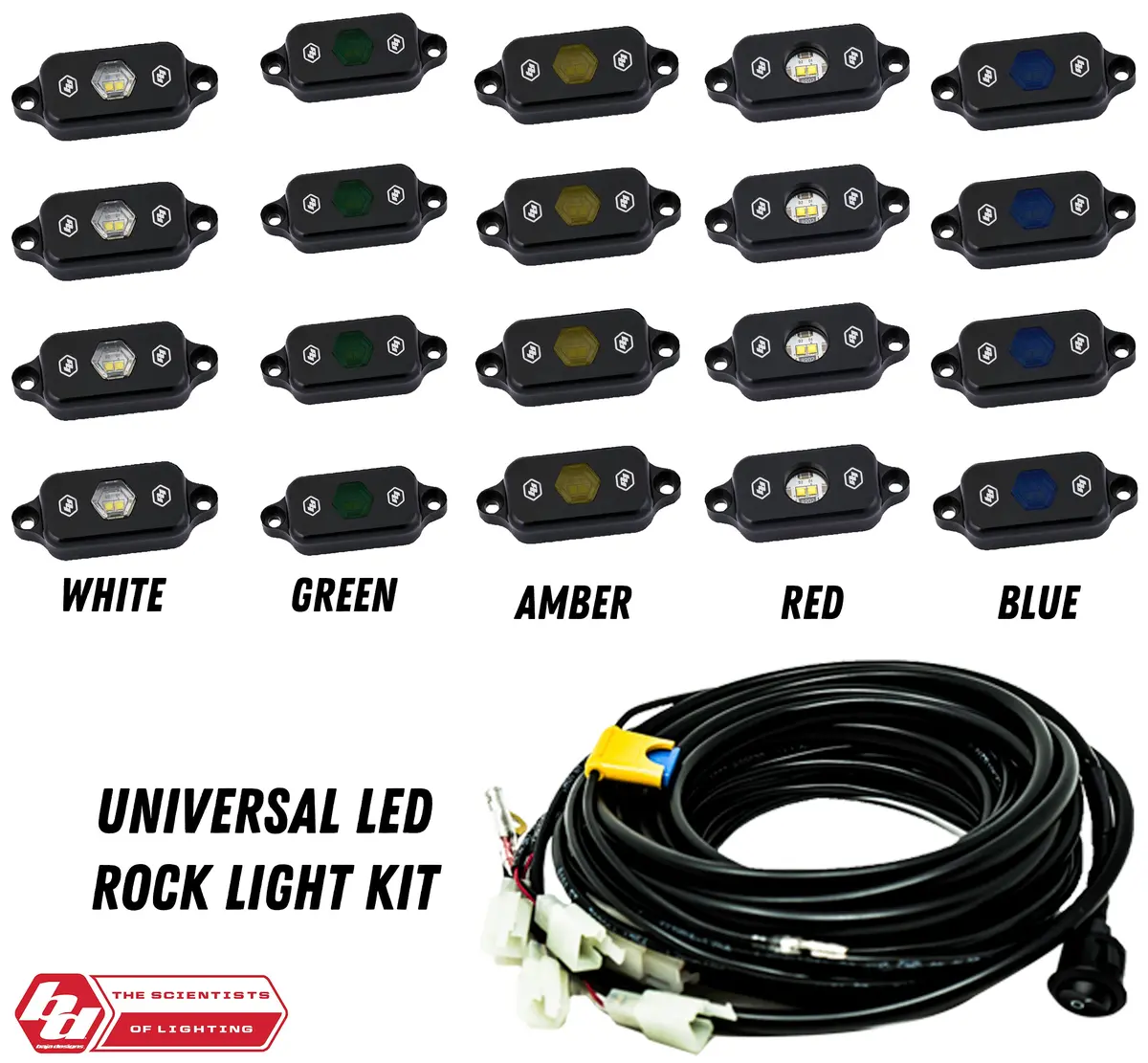 Baja Designs Universal Rock Light Kit 1