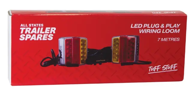 All States Trailer Spares Led Plug And Play Wiring Loom 7 Meters R1470l 1