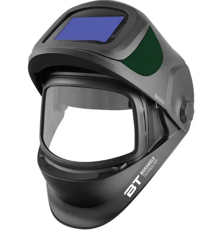 Bossweld Bt / Tecmen Flip Front Welding Helmet Iexp 950S Matt Black 703110 1