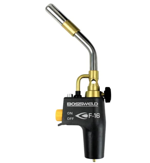 Bossweld F-16 Mapp Heating Torch Adjustable 400116 1