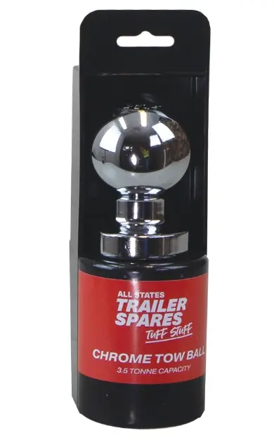 All States Trailer Spares Chrome Tow Ball 3.5Tn R1830 1