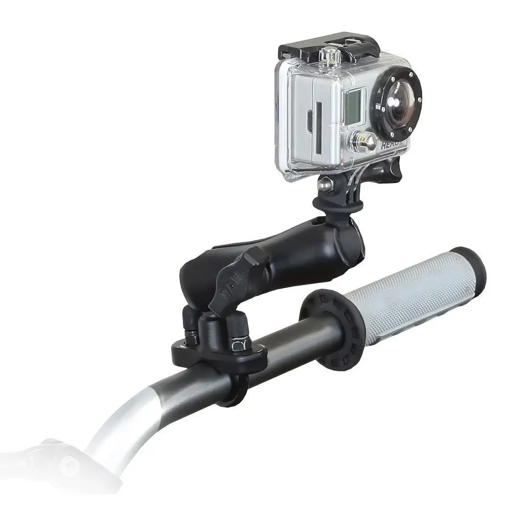 Ram Mount Gopro Hero Adapter Handlebar Rail Mount [Ram-B-149Z-Gop1u] 1