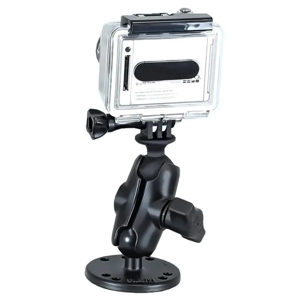 Ram Mount Gopro Hero Short Arm Flat Surface Mount [Ram-B-138-A-Gop1u] 1