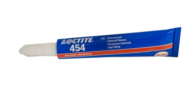 Loctite 454 Instant Adhesive Non-Drip-Gel  3Gm  Tube 454-0003G/Loctite 1