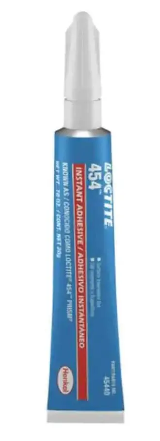 Loctite 454 Instant Adhesive Non-Drip-Gel  20Gm 454-020G/Loctite 1