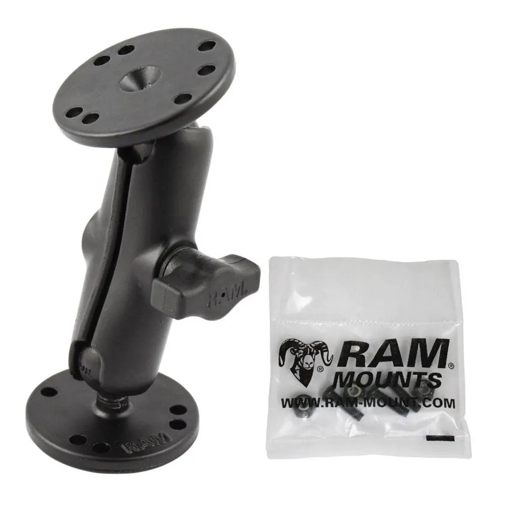 Ram Mount 1" Ball Light Use Surface Mount F/Garmin Echo 100, 150, 300C [Ram-B-101-G4] 1