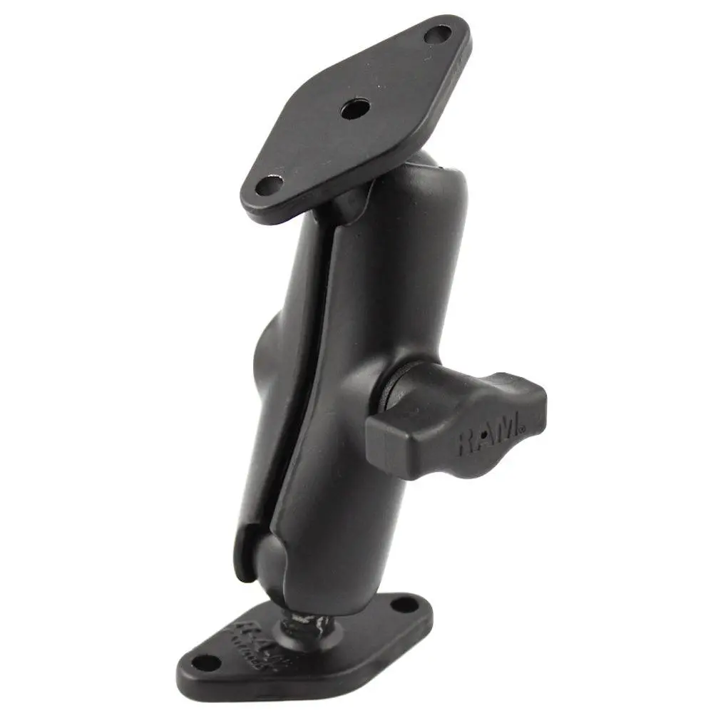 Ram Mount 1" Diameter Ball Mount W/2 Diamond Bases [Ram-B-102U] 1