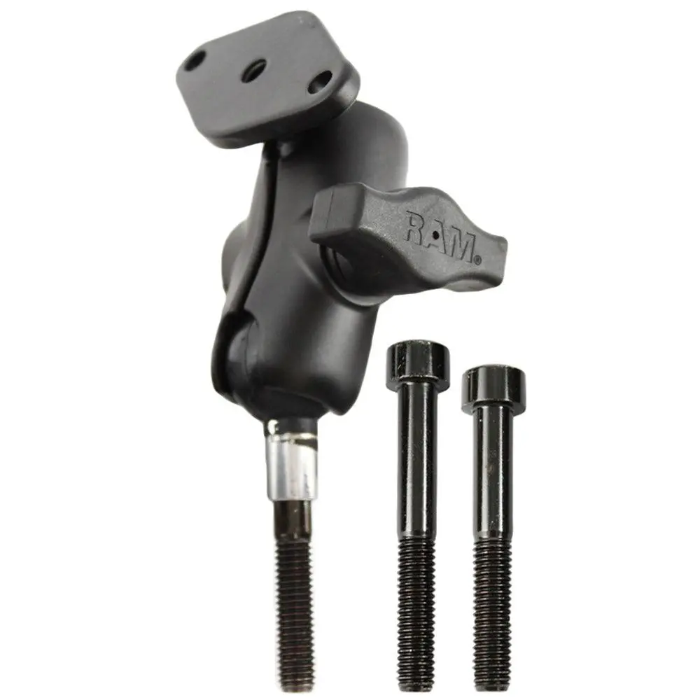 Ram Mount M8 Handlebar Short Base W/Diamond [Ram-B-186U-A] 1