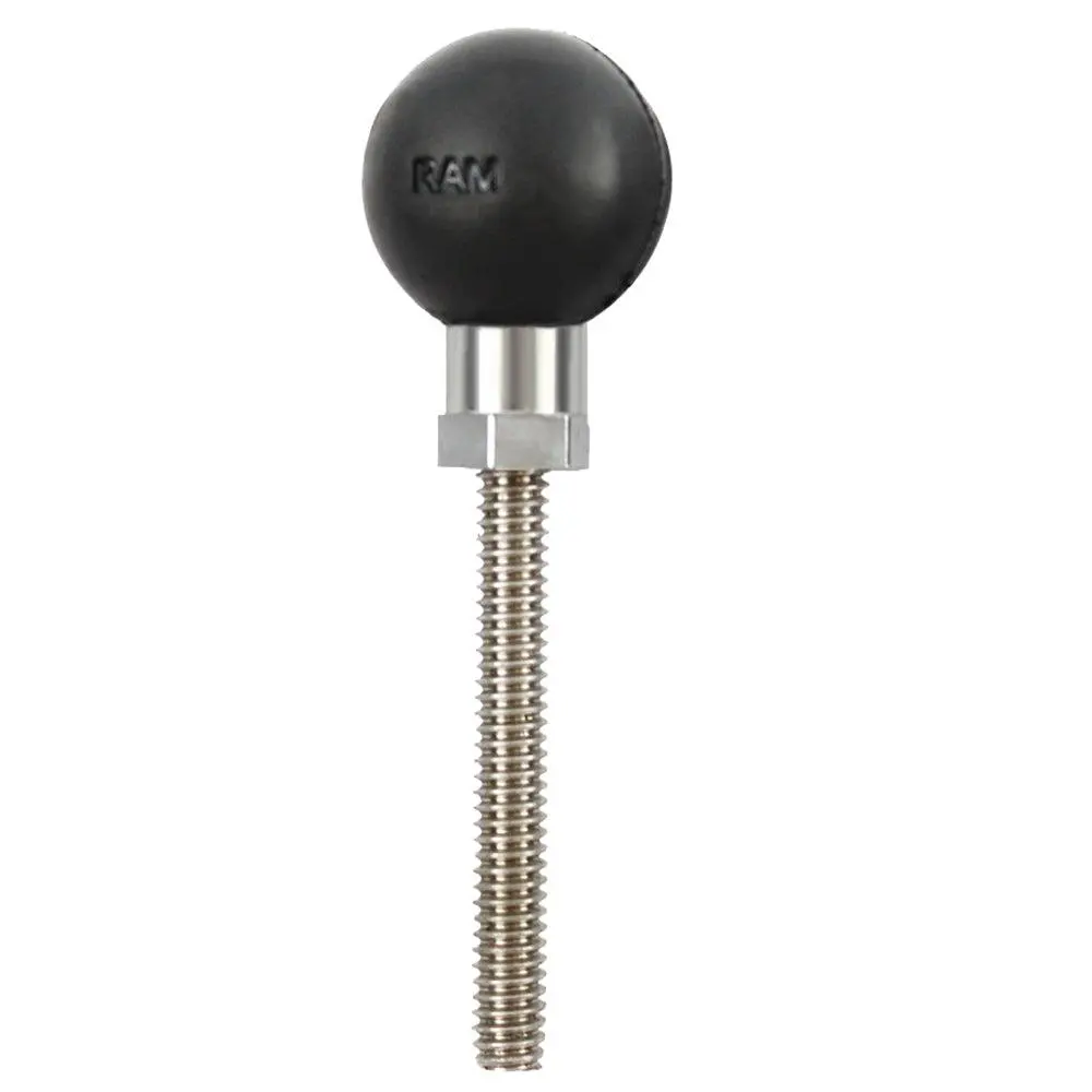 Ram Mount 1/4"-20 X 2 1/4" Threaded Stud W/1" Ball [Ram-B-273U] 1