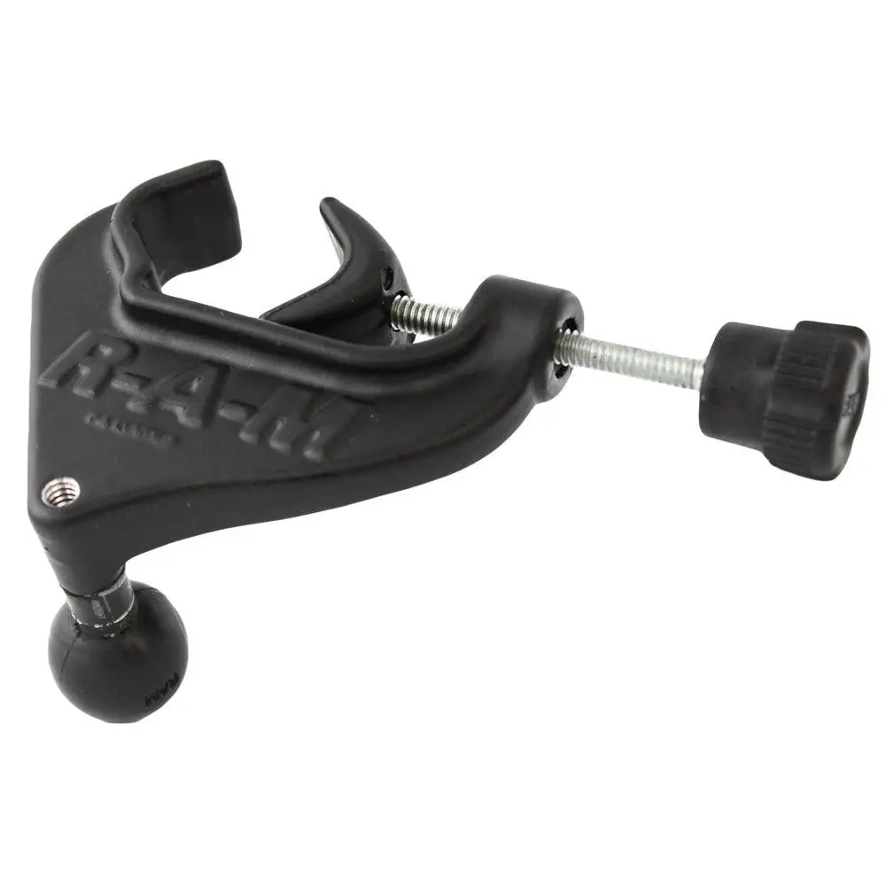Ram Mount Yoke Clamp Base W/1" Ball & 1/4-20" Tap [Ram-B-121Bau] 1