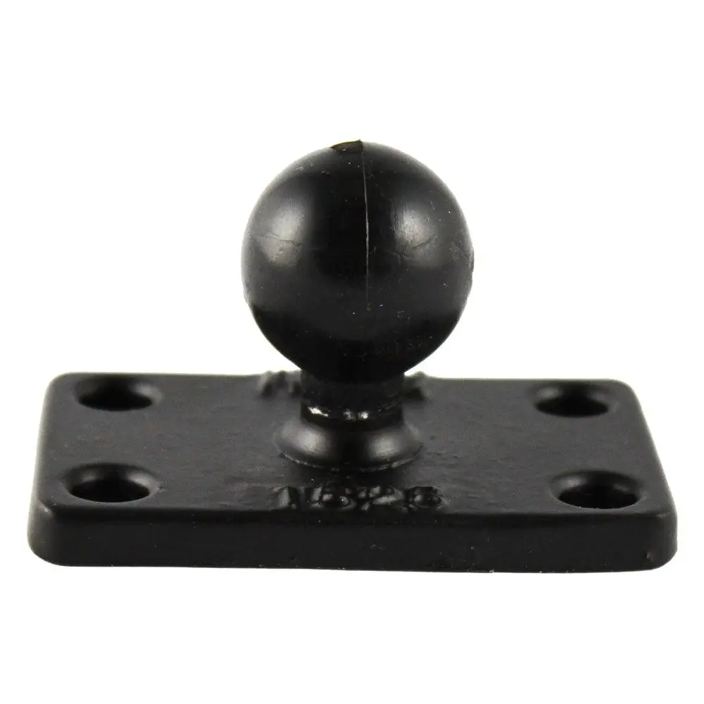 Ram Mount 1.5" X 2.5" Rectangle Base W/1" Ball [Ram-B-202U-1525] 1